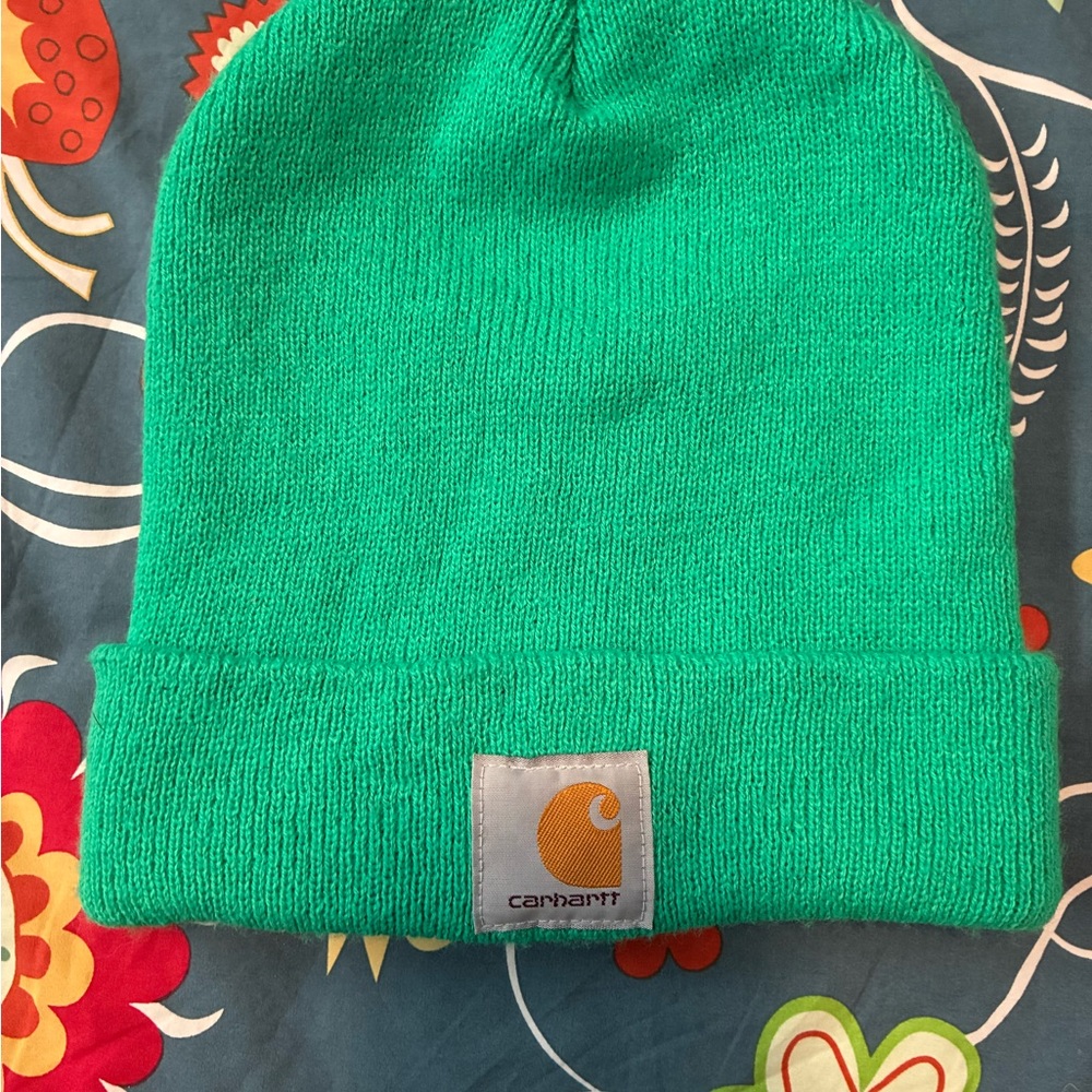 Carhartt Men’s  Green Beanie